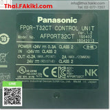 (B)Unused*, AFP0RT32CT Programmable controller CPU unit, ชุดซีพียูคอนโทรลเลอร์ PLC สเปค DC24V Ver1.2, PANASONIC