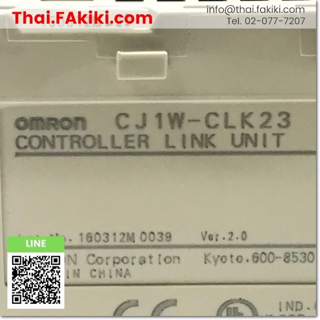 (C)Used, CJ1W-CLK23 Special Module, โมดูลพิเศษ สเปค Ver.2.0, OMRON ...