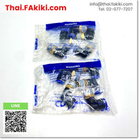 (A)Unused, PL12-04 One-Touch Fitting, ฟิตติ้ง สเปค φ12 1/2B 10pcs/2pack, CDC