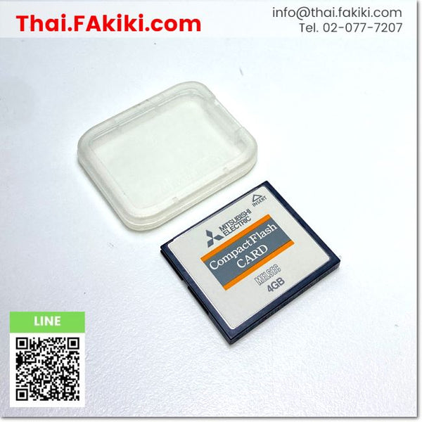 (C)Used, QD81MEM-4GBC Compact Flash Card, การ์ดหน่วยความจำ สเปค 4GB, MITSUBISHI