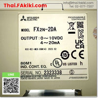 (A)Unused, FX2N-2DA Analog Module, โมดูลอนาล็อก สเปค 2ch, MITSUBISHI