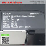 (A)Unused, FD-XA1 Flow Sensor Controller, โฟลเซ็นเซอร์คอนโทรลเลอร์ สเปค -, KEYENCE