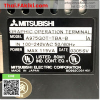 Junk, A975GOT-TBA-B Touch Panel, touch panel specs AC100-240V, MITSUBISHI 