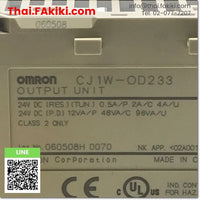 (D)Used*, CJ1W-OD233 PLC I/O Module, โมดูล PLC I/O สเปค 32points, OMRON
