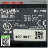 (D)Used*, KV-700 CPU Module, ซีพียูโมดูล สเปค -, KEYENCE
