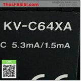 (D)Used*, KV-C64XA PLC I/O Module, โมดูล PLC I/O สเปค 64points, KEYENCE