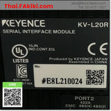 (D)Used*, KV-L20R Special Module, โมดูลพิเศษ สเปค -, KEYENCE