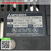 Junk, A975GOT-TBA-B Touch Panel, แผงสัมผัส สเปค AC100-240V, MITSUBISHI