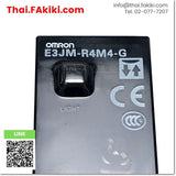 (A)Unused, E3JM-R4M4-G Photoelectronic Sensor, โฟโต้อิเล็กทริค เซ็นเซอร์ สเปค AC/DC, OMRON