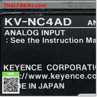 (C)Used, KV-NC4AD Analog input Module, อนาลอคอินพุตโมดูล สเปค -, KEYENCE