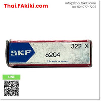 (B)Unused*, 6204 Bearing, bearing specs -, SKF 