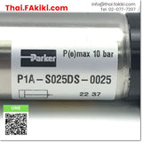 (A)Unused, P1A-S025DS-0025 Rod Cylinder, Specifications Tube inner diameter 25mm, Cylinder stroke 25mm, PARKER 