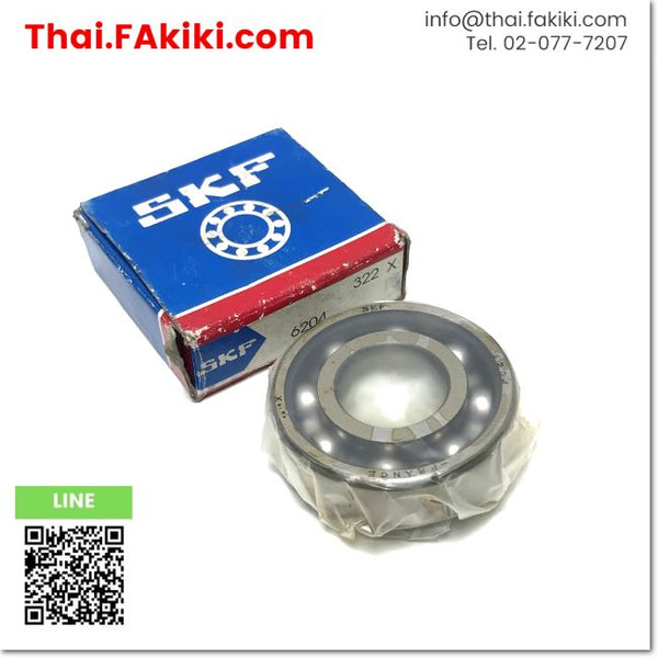 (B)Unused*, 6204 Bearing, bearing specs -, SKF 