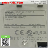 (B)Unused*, CJ1W-OD211 Transistor Output Module, output module spec 16points, MITSUBISHI 