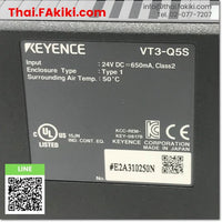 (D)Used*, VT3-Q5S Touch Panel, touch panel specs 5Inch, DC24V, KEYENCE 