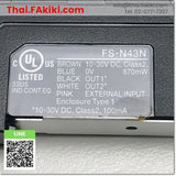 (A)Unused, FS-N43N Fiber Optic Sensor Amplifier, Fiber Amplifier Specs -, KEYENCE 