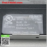 (B)Unused*, FS-N41N Fiber Optic Sensor Amplifier, Fiber Amplifier Specs -, KEYENCE 
