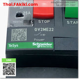 (A)Unused, GV2ME22 Motor Circuit Breakers, มอเตอร์เซอร์กิตเบรกเกอร์ สเปค 3p 20-25A (Black), SCHNEIDER