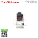 (A)Unused, AF16F0R-C1R Push Button Switch, สวิตช์ปุ่มกด สเปค Ø16 Red, FUJI
