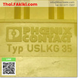 (C)Used, USLKG35 Terminal Block, เทอร์มินอลบล็อก สเปค -, PHOENIX CONTACT