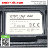 (C)Used, FQ2-D30 Controller Monitor, เครื่องควบคุม สเปค DC24V, OMRON