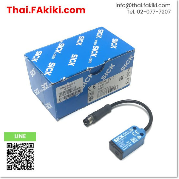 (B)Unused*, WTB4-3P3161 Photoelectric sensor, โฟโตอิเล็กทริคเซนเซอร์, เซนเซอร์รับแสง สเปค -, SICK