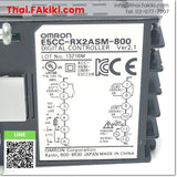(C)Used, E5CC-RX2ASM-800 Digital Temperature Controllers, เครื่องควบคุมอุณหภูมิ สเปค 48×48mm, OMRON