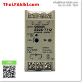 (D)Used*, S82S-7712  input:DC12-24V output:DC12V 0.6A, Switching Power Supply, แหล่งจ่ายไฟแบบสวิตชิ่ง, OMRON