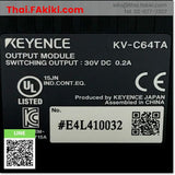 (D)Used*, KV-C64TA 64points, PLC I/O Module, โมดูล PLC I/O, KEYENCE