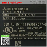 (D)Used*, Q02UCPU, CPU Module, ซีพียูโมดูล, MITSUBISHI