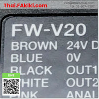 (C)Used, FW-V20, Ultrasonic Sensor Amplifier, อัลตราโซนิกเซนเซอร์แอมพลิฟายเออร์, KEYENCE