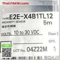(A)Unused, E2E-X4B1TL12 5m, Proximity Sensor, พร็อกซิมิตี้เซนเซอร์, OMRON