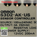 (B)Unused*, S3D2-AK-US AC100-240V, Sensor controller, ตัวควบคุมเซนเซอร์, OMRON