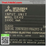 (D)Used*, QX40 16points, Input Module, อินพุทโมดูล, MITSUBISHI