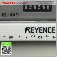 (C)Used, KL-4AD 4ch, A/D Conversion Unit, ยูนิตแปลงค่า A/D, KEYENCE
