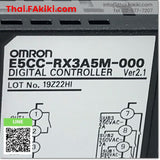 (B)Unused*, E5CC-RX3A5M-000 AC100-240V Ver2.1, Digital Temperature Controllers, เครื่องควบคุมอุณหภูมิ, OMRON