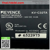 (D)Used*, KV-C32TA 32points, Transistor Output Module, เอ้าท์พุทโมดูล, KEYENCE