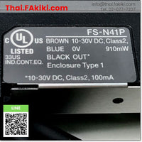 (A)Unused, FS-N41P 2m, Photoelectric Sensor, โฟโต้อิเล็กทริค เซ็นเซอร์, KEYENCE