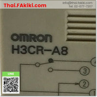 (B)Unused*, H3CR-A8 AC100-240V/DC100-125V 0.05s-300h, Solid State Timer, เครื่องจับเวลาโซลิดสเตต, OMRON