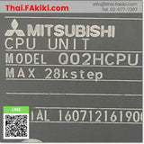 (D)Used*, Q02HCPU, CPU Module, ซีพียูโมดูล, MITSUBISHI