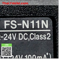 (A)Unused, FS-N11N, Digital Fiber Optic Sensor Amplifier, ดิจิตอลไฟเบอร์เซนเซอร์, KEYENCE