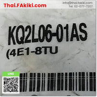 (B)Unused*, KQ2L06-01AS 10pcs/pack, One-Touch Fitting, ฟิตติ้ง, SMC