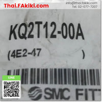 (B)Unused*, KQ2T12-00A 5pcs/pack, One-Touch Fitting, ฟิตติ้ง, SMC