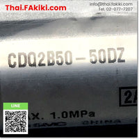 (B)Unused*, CDQ2B50-50DZ tube inner diameter 50mm Cylinder stroke 50mm, Compact Cylinder, กระบอกสูบแบบคอมแพ็ค, SMC