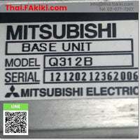 (D)Used*, Q312B 12slots, Base Module, โมดูลพื้นฐาน, MITSUBISHI