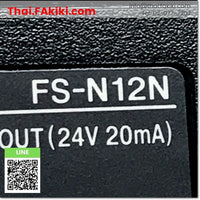 (A)Unused, FS-N12N, Fiber Optic Sensor Amplifier, ไฟเบอร์ออปติกเซนเซอร์, KEYENCE