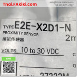 (A)Unused, E2E-X2D1-N M8 NO 2m, Proximity Sensor, พร็อกซิมิตี้เซนเซอร์, OMRON