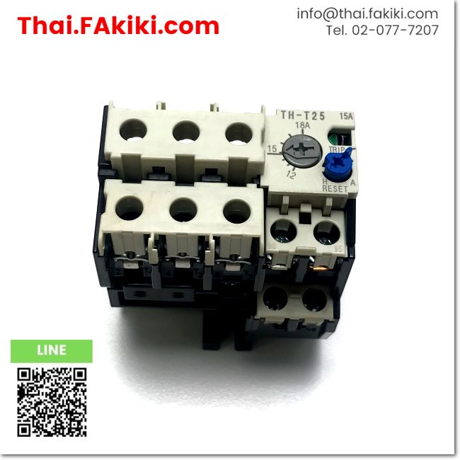 (C)Used, TH-T25 15A, Overload Relay, โอเวอร์โหลดรีเลย์, MITSUBISHI ...