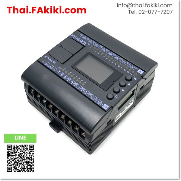 (C)Used, KV-24DR  PLC Main Module, พีแอลซียูนิตหลัก สเปค -KEYENCE