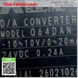 (A)Unused, Q64DAN 4ch, Digital-Analog Converter Module, โมดูลตัวแปลงดิจิตอล-อนาล็อก, MITSUBISHI